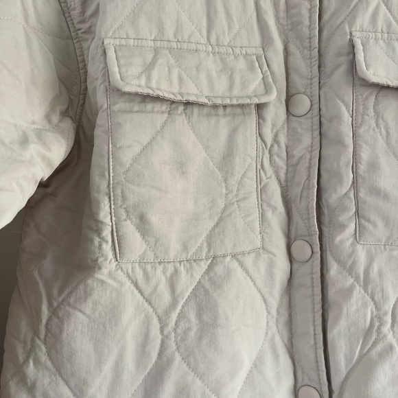 Ashley 26 International Quilted Beige Jacket - M - Picture 2 of 4